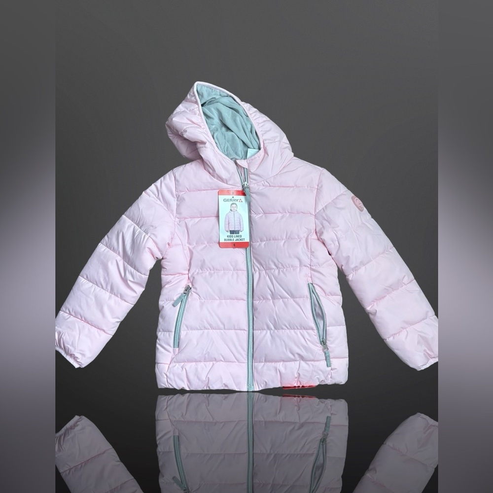 Gerry Weber Girls Pink Lined Bubble Jacket Size 6
